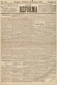 Nowa Reforma. 1891, nr 43