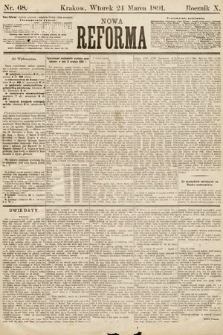 Nowa Reforma. 1891, nr 68