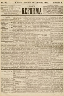 Nowa Reforma. 1891, nr 95