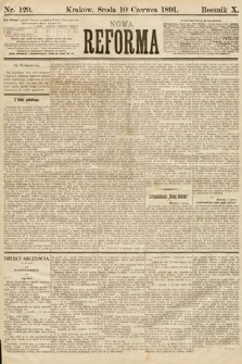 Nowa Reforma. 1891, nr 129