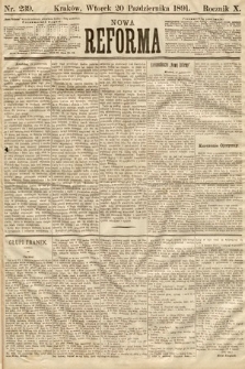 Nowa Reforma. 1891, nr 239