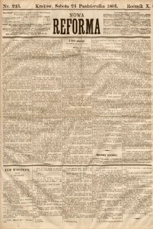 Nowa Reforma. 1891, nr 243