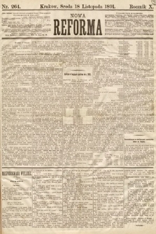 Nowa Reforma. 1891, nr 264