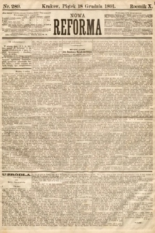 Nowa Reforma. 1891, nr 289