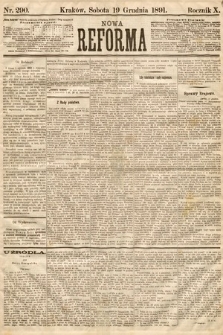 Nowa Reforma. 1891, nr 290