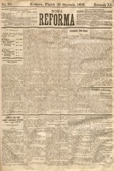 Nowa Reforma. 1892, nr 23