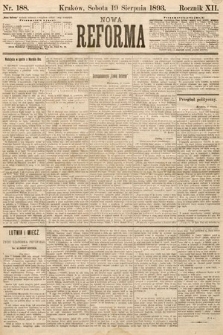 Nowa Reforma. 1893, nr 188