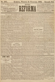 Nowa Reforma. 1893, nr 207