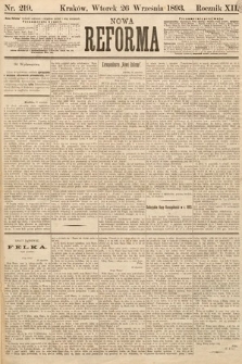 Nowa Reforma. 1893, nr 219
