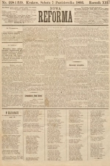 Nowa Reforma. 1893, nr 228 i 229
