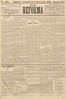 Nowa Reforma. 1893, nr 239