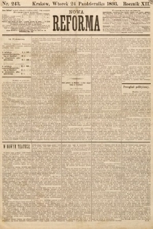 Nowa Reforma. 1893, nr 243