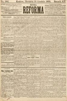 Nowa Reforma. 1893, nr 282