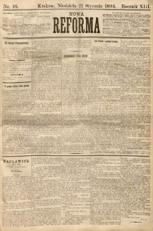 Nowa Reforma. 1894, nr 16
