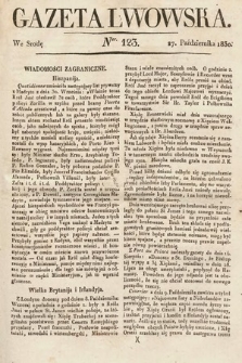 Gazeta Lwowska. 1830, nr 123