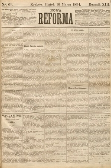 Nowa Reforma. 1894, nr 61