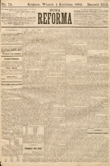 Nowa Reforma. 1894, nr 75