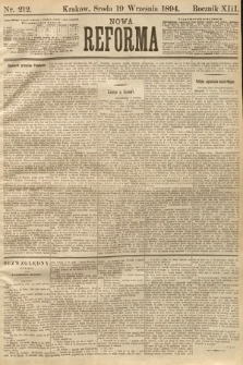 Nowa Reforma. 1894, nr 212