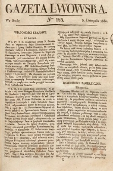 Gazeta Lwowska. 1830, nr 125