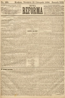 Nowa Reforma. 1894, nr 269