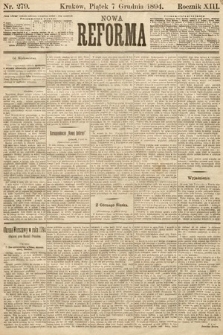 Nowa Reforma. 1894, nr 279