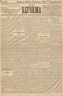Nowa Reforma. 1895, nr 39