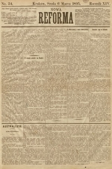 Nowa Reforma. 1895, nr 54