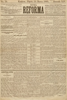 Nowa Reforma. 1895, nr 73