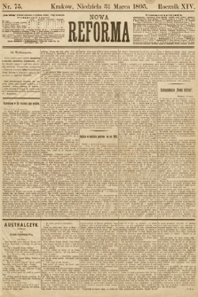 Nowa Reforma. 1895, nr 75