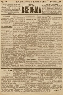 Nowa Reforma. 1895, nr 80