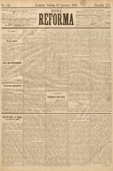 Nowa Reforma. 1895, nr 141