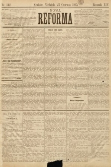 Nowa Reforma. 1895, nr 142