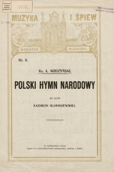 Polski hymn narodowy