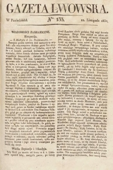 Gazeta Lwowska. 1830, nr 133