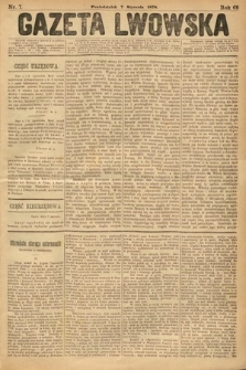 Gazeta Lwowska. 1878, nr 7