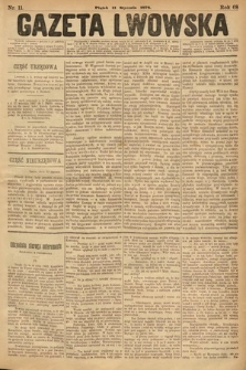Gazeta Lwowska. 1878, nr 11