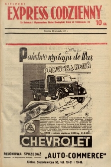 Kielecki Express Codzienny. 1937, [nr 225]