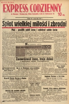 Kielecki Express Codzienny. 1937, [nr 258]