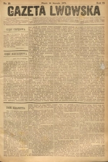 Gazeta Lwowska. 1878, nr 18