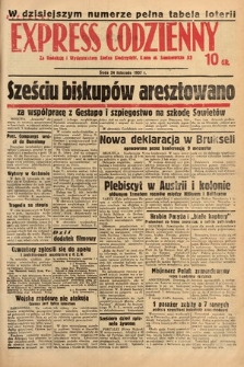 Kielecki Express Codzienny. 1937, [nr 284]