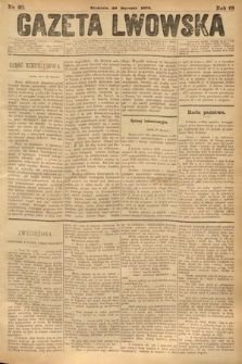 Gazeta Lwowska. 1878, nr 20