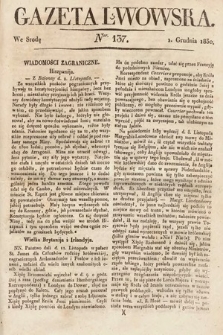 Gazeta Lwowska. 1830, nr 137