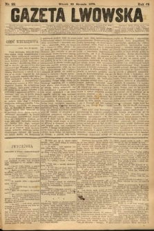 Gazeta Lwowska. 1878, nr 22