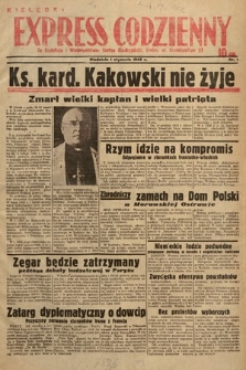 Kielecki Express Codzienny. 1939, nr 1