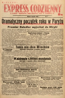 Kielecki Express Codzienny. 1939, nr 3