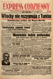 Kielecki Express Codzienny. 1939, nr 4