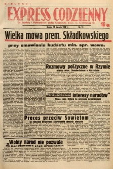 Kielecki Express Codzienny. 1939, nr 14