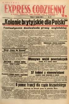 Kielecki Express Codzienny. 1939, nr 17