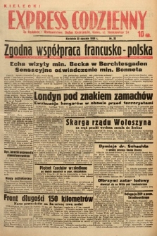 Kielecki Express Codzienny. 1939, nr 22