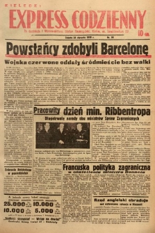 Kielecki Express Codzienny. 1939, nr 28